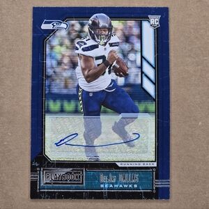 Seahawks Rookie Auto DeeJay Dallas NFL Football Trading Card Playbook Panini '20